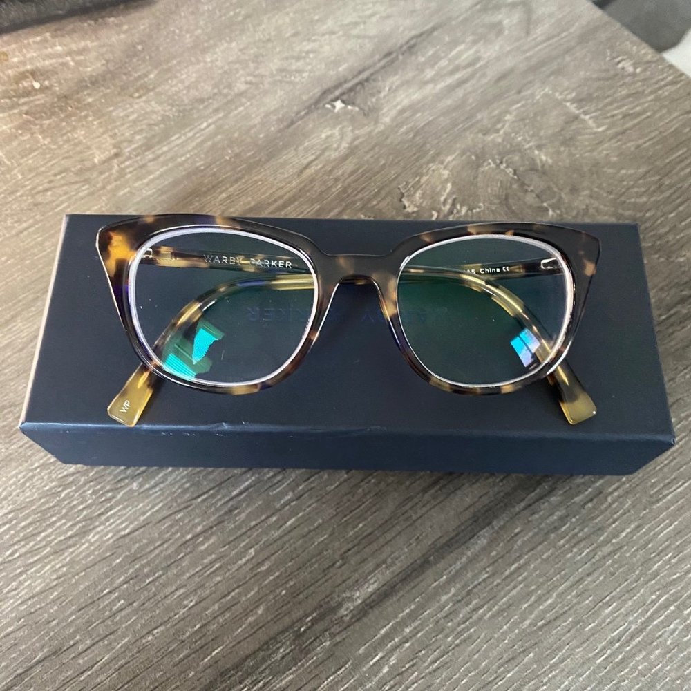 Warby Parker Chelsea Violet Magnolia
